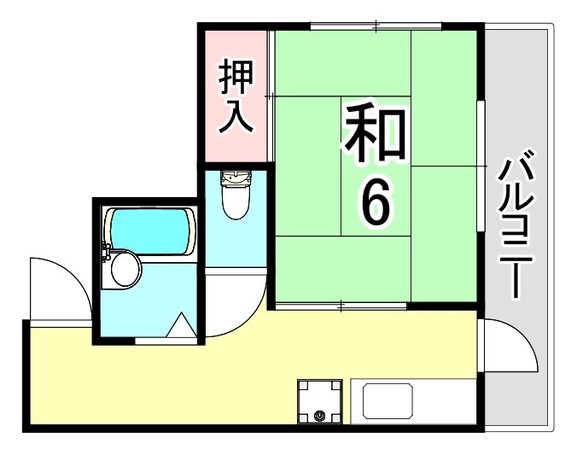 プレステージ藤田の物件間取画像